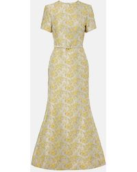 Jonathan Simkhai - Caraline Floral Jacquard Cocktail Dress - Lyst