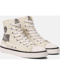 Isabel Marant - Logo-print Lace-up Sneakers - Lyst