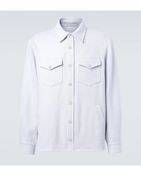 God's True Cashmere - Explorer Cashmere And Cotton Denim Jacket - Lyst