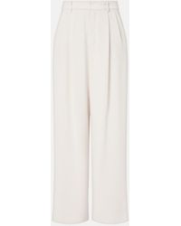 Max Mara - Donata Pleated Wide-Leg Pants - Lyst