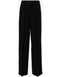 The Row - Weite Hose Igor Aus Einem Wollgemisch - Lyst