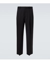 The Row - Zev Virgin Wool Straight Pants - Lyst