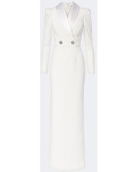 Rebecca Vallance - Symphony Embellished Crepe Gown - Lyst