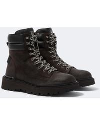 Bogner - Seoul Suede Lace-Up Boots - Lyst