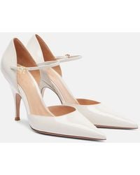 Gianvito Rossi - Escarpins Sofia D'Orsay En Cuir Verni - Lyst