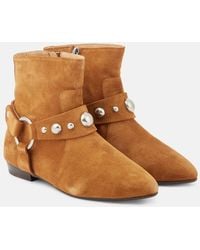 Isabel Marant - Siago Low Heels Ankle Boots - Lyst