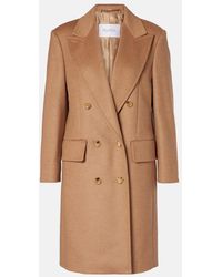 Max Mara - Cosa Double-Breasted Camel Hair Coat - Lyst