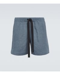 Commas - Lounge Linen Shorts - Lyst