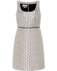 Gucci Minikleid aus Lamé - Mettallic