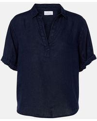Velvet - Vivica Linen Top - Lyst