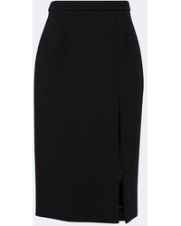 Dolce & Gabbana - Wool-Blend Pencil Skirt - Lyst