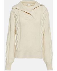 Magda Butrym - Cable-knit Cashmere Sweater - Lyst