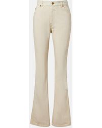 Balmain - Faded Bootcut Jeans - Lyst