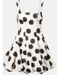 Jonathan Simkhai - Juni Polka-Dot Minidress - Lyst