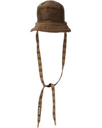 Gucci Cappello da pescatore reversibile GG - Metallizzato