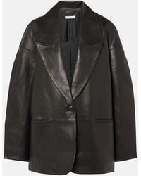 The Sei - Blazer Oversized De Piel - Lyst