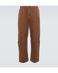 Tod's - Pantalones de lino y algodon - Lyst