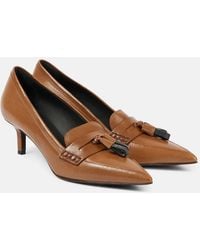 Brunello Cucinelli - Loafer-Pumps Monili Aus Leder - Lyst