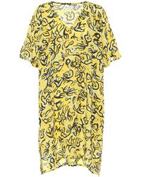 Diane von Furstenberg X Onia Bedruckter Kaftan Hanna - Gelb