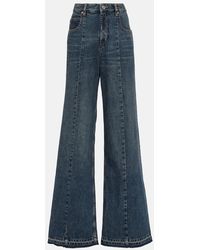 Isabel Marant - High-Rise Flared Jeans Noldy - Lyst