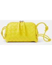 Bottega Veneta - Concert Intrecciato Leather Shoulder Bag - Lyst