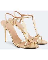 Malone Souliers - Kali Embellished Metallic Leather Sandals - Lyst