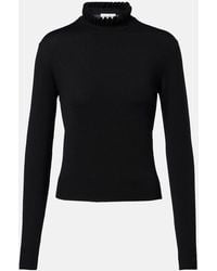 McQueen - Pullover Aus Einem Wollgemisch - Lyst