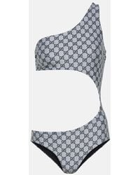 Gucci - Gg Stretch Jersey Swimsuit, Ready-To-Wear - Lyst