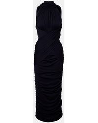 Balmain - Robe Aus Wolle - Lyst