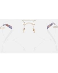Saint Laurent - Sl 745 Aviator Glasses - Lyst