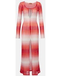 Missoni - Zigzag Lame Beach Cover-Up - Lyst