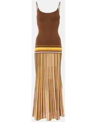 Faithfull the Brand - Citara Striped Cotton-Blend Maxi Dress - Lyst