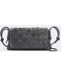 Bottega Veneta - Notturno Mini Suede Crossbody Bag - Lyst