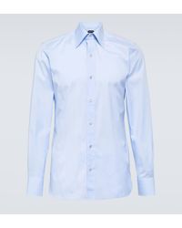 Tom Ford - Cotton Poplin Shirt - Lyst