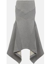 The Attico - Gonna Midi - Lyst