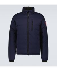Canada Goose - Lodge Navy Feather-light Shell Jacket, Navy, Shell Jacket - Lyst