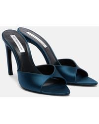 Victoria Beckham - Harlow 100 Satin Mules - Lyst