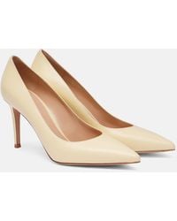 Gianvito Rossi - Gianvito 85 Leather Pumps - Lyst