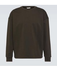 The Row - Ezan Cotton Sweatshirt - Lyst