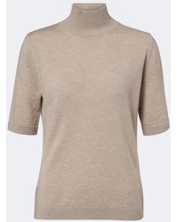 Max Mara - Wool High-Neck Sweater - Lyst
