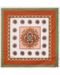 ALÉMAIS - Contina Midi Fringed Cotton Scarf - Lyst