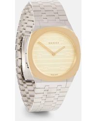 Gucci - 25h 30mm Stainless Steel Watch - Lyst