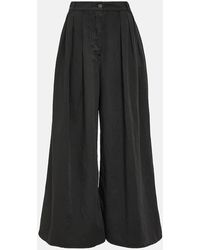 The Row - High-Rise Wide-Leg Jeans Criselle - Lyst