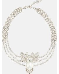 Rabanne - Crystal-embellished Necklace - Lyst