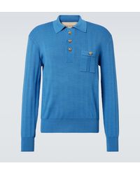 Valentino - Polo Acanalado De Algodon - Lyst