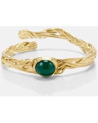 YSSO - Delphi 24Kt-Plated Bangle - Lyst