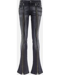 Blumarine - Low-rise Flared Jeans - Lyst