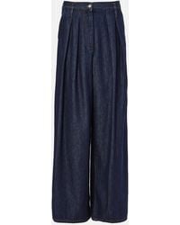 Dries Van Noten - High-Rise Wide-Leg Jeans - Lyst