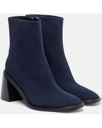Souliers Martinez - Teruele 80 Suede Ankle Boots - Lyst
