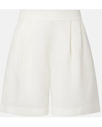 Asceno - Linen Shorts - Lyst